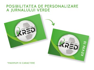 Jurnalul de fotbal Personalizat